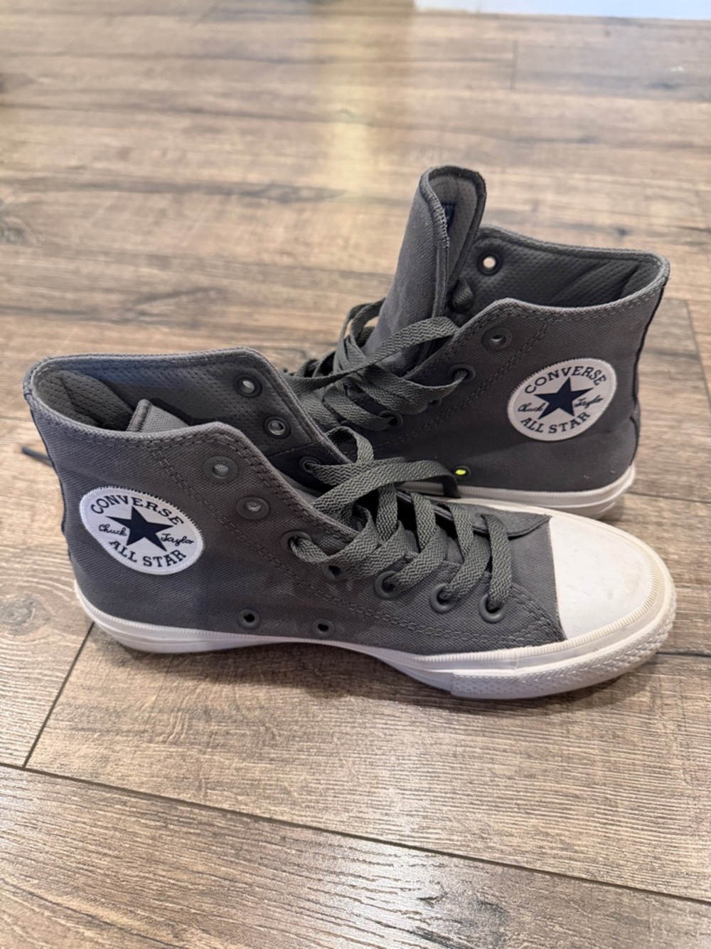Converse All Gray High Top Chuck Taylor All Star Sneakers